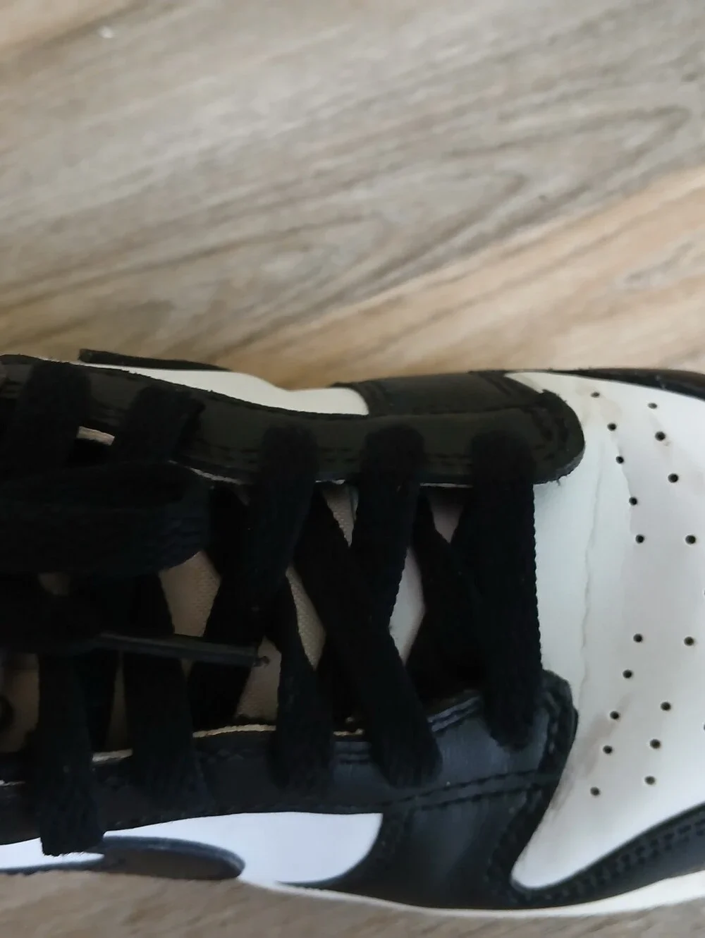 Nike Dunk Low Black White Panda CW1590-100 Youth Size 7Y